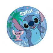 Talerz jednorazowy Godan Stitch & Angel papier śr. 200mm 8 szt (96938)