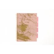 Kołozeszyt (kołonotatnik) PROJECT BOOK RÓŻOWY B5 100k. 80g krata Strigo (PADS030)