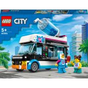 Klocki konstrukcyjne Lego City Pingwinia furgonetka ze slushem (60384)