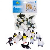 Figurka Trifox ZWIERZĘTA PINGWINY 12 SZTUK (A-0973)