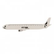 Linijka plastik Strigo 15 cm SAMOLOT 15cm (SSC365)