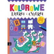 Książka dla dzieci Aksjomat Kolorowe literki i cyferki