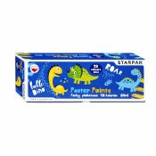 Farby plakatowe Starpak Dino kolor: mix 20ml 12 kolor. (493206)