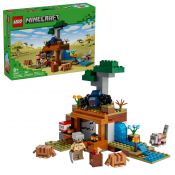 Klocki konstrukcyjne Lego Minecraft Wyprawa do pancernikowej kopalni (21269)