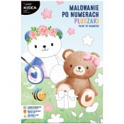 Zestaw kreatywny dla dzieci Kidea malowanie po numerach (OMNMIKA)