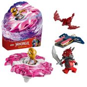 Klocki konstrukcyjne Lego Ninjago Smoczy spinner Spinjitzu Sory (71824)