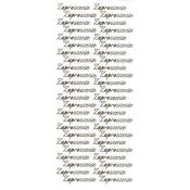 Naklejka (nalepka) Farro Zaproszenie złote (004)