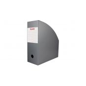 Pojemnik na dokumenty pionowy A4 szary PVC PCW Biurfol (SE-37-09)