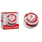 Puzzle Interdruk PZPN 300 okrągłe  piłka 300 el. (5902277344700)