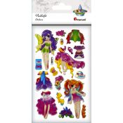 Naklejka (nalepka) Craft-Fun Series wróżki i stroje Titanum (LXE-024)
