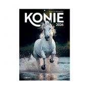 Kalendarz ścienny (401000) k:2915-377 A4 KONIE A4 Press (5904830713398)