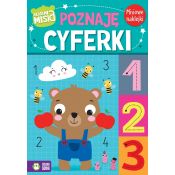 Książeczka edukacyjna Zielona Sowa Akademia Misia Poznaję cyferki