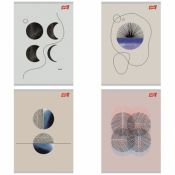 Zeszyt Unipap Minimalism A5 60k. 70g krata