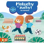 Książeczka edukacyjna Zielona Sowa Maluchy to zuchy. Na dworze