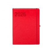 Kalendarz książkowy (terminarz) 2026 FORMALIZM TDW A4 Antra (CZERWONY)