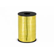 Wstążka Partydeco plastikowa, złoty, 5mm/225m 5mm złoty 225m (PRM5-019)