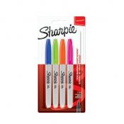 Marker permanentny Paper Mate 4szt mix okrągła końcówka