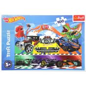 Puzzle Trefl Hot Wheels Pędzące samochody 100 el. (16466)