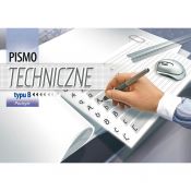 Blok do pisma technicznego pismo B pochyłe A4 10k Kreska