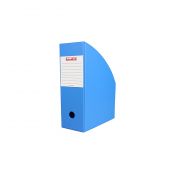 Pojemnik na dokumenty pionowy 10 cm A4 niebieski folia Biurfol (KSE-36-06)