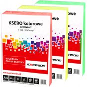 Papier kolorowy Emerson kolorowy zielony, A4 A4 zielony 80g [mm:] 210x297 (xem408009)