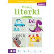 Książeczka edukacyjna Zielona Sowa Poznaję literki. Wesoły alfabet