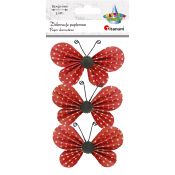 Ozdoba papierowa Titanum Craft-Fun Series motyle 3D (22YX0825-5A)