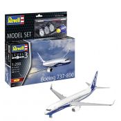 Model do sklejania Revell Set Boeing 737-800 (63809)