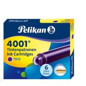 Naboje krótkie Pelikan TP/6 fioletowy (301697)