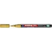 Marker olejowy PCR E-791 złoty 1,0-2,0mm okrągła końcówka Edding (ED-791PCR053)
