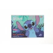 Blok rysunkowy Stitch A4 biały 20k Unipap