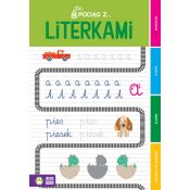 Książeczka edukacyjna Zielona Sowa Pociąg z literkami