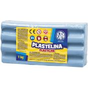 Plastelina Astra 1 kol. jasnoniebieski 1000g