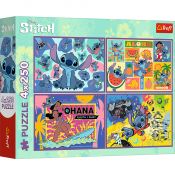 Puzzle Trefl Lilo I Stitch 4x250 el. (13311)