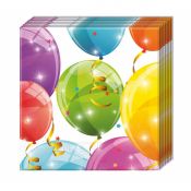 Serwetki sparkling baloons 20szt bibuła [mm:] 330x330 Godan (88150)