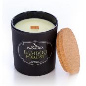 Świeczka ozdobna Pavoncella Classico Bamboo Forest czarna 135 g (5905711530035)