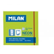 Notes samoprzylepny Milan Neon zielony 100k [mm:] 10x76 (85433)