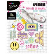 Tatuaż Kidea GOOD VIBES TATUAŻE DO OBUWIA ŚWIECĄCE W CIEMNOŚCI (TZOCKA)