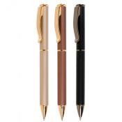 Długopis wielkopojemny Cresco Exclusive-S metalowy niebieski 1,0mm (830141)