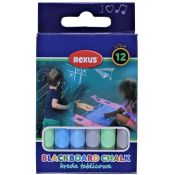 Kreda Rexus tablicowa kolor: mix 12 szt
