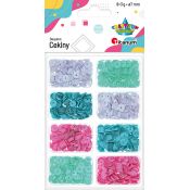 Cekiny Craft-Fun Series okrągłe zestaw 4 kolorów mix 24g Titanum (BR230009)