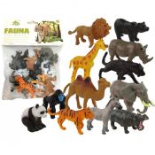 Figurka Trifox ZWIERZĘTA DZIKIE ZOO 12 SZTUK (A-0958)