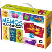 Gra pamięciowa Trefl Memos Classic & Plus, Cute Monsters (02273)