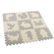 Mata dla malucha Lean Puzzle Mata piankowa zwierzęta 9 elementów (23028)