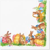 Serwetki Paw TaT Wielkanoc Easter Fever mix bibuła [mm:] 330x330 (TL126800)