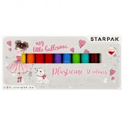 Plastelina Starpak 12 kol. Balerina mix (492058)