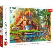 Puzzle Trefl Chatka nad rzeką 500 el. (37484)