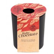 Świeczka ozdobna Pavoncella Powąchaj mnie Ruby Chocolate 130ml (5905711530882)