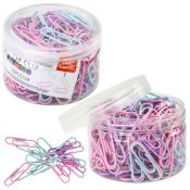 Spinacze W Pudełku Kolorowe Spinacze Do Papieru 160 Szt Lean (25210)