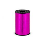 Wstążka Partydeco plastikowa 5x225 [mm x m] różowy (PRM5-006)